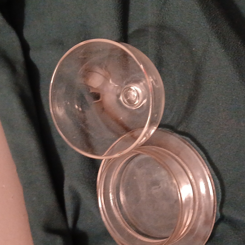 2 piece glass dome with cover - Picture 2 of 4